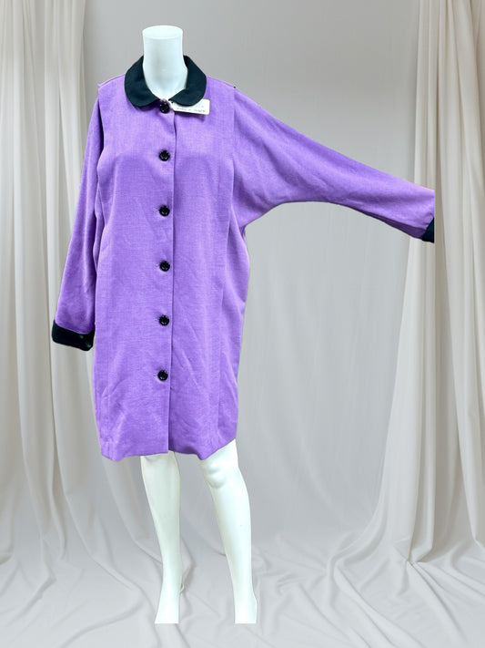 Purple 80's dress Delana Label