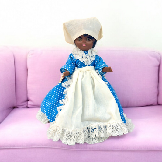 Cambina doll,blue doll,vintage doll,