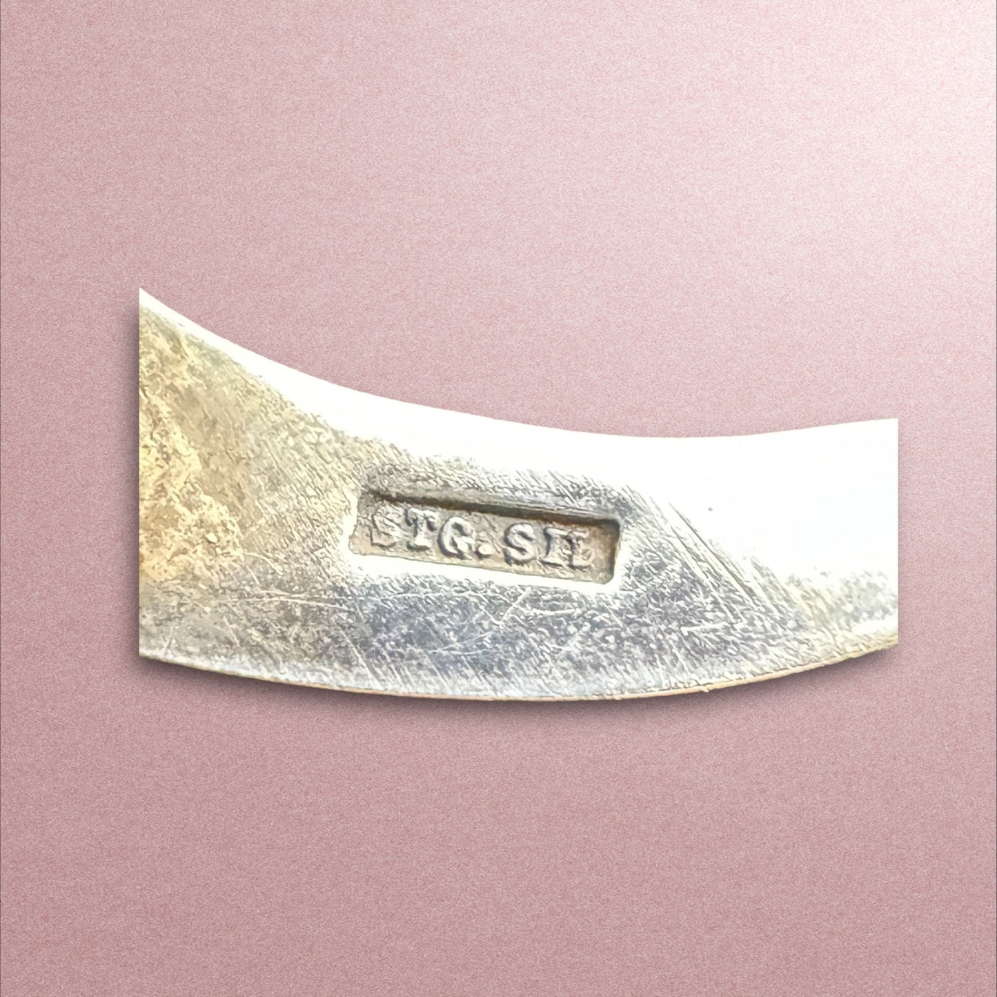 Sterling Silver Sword Brooch