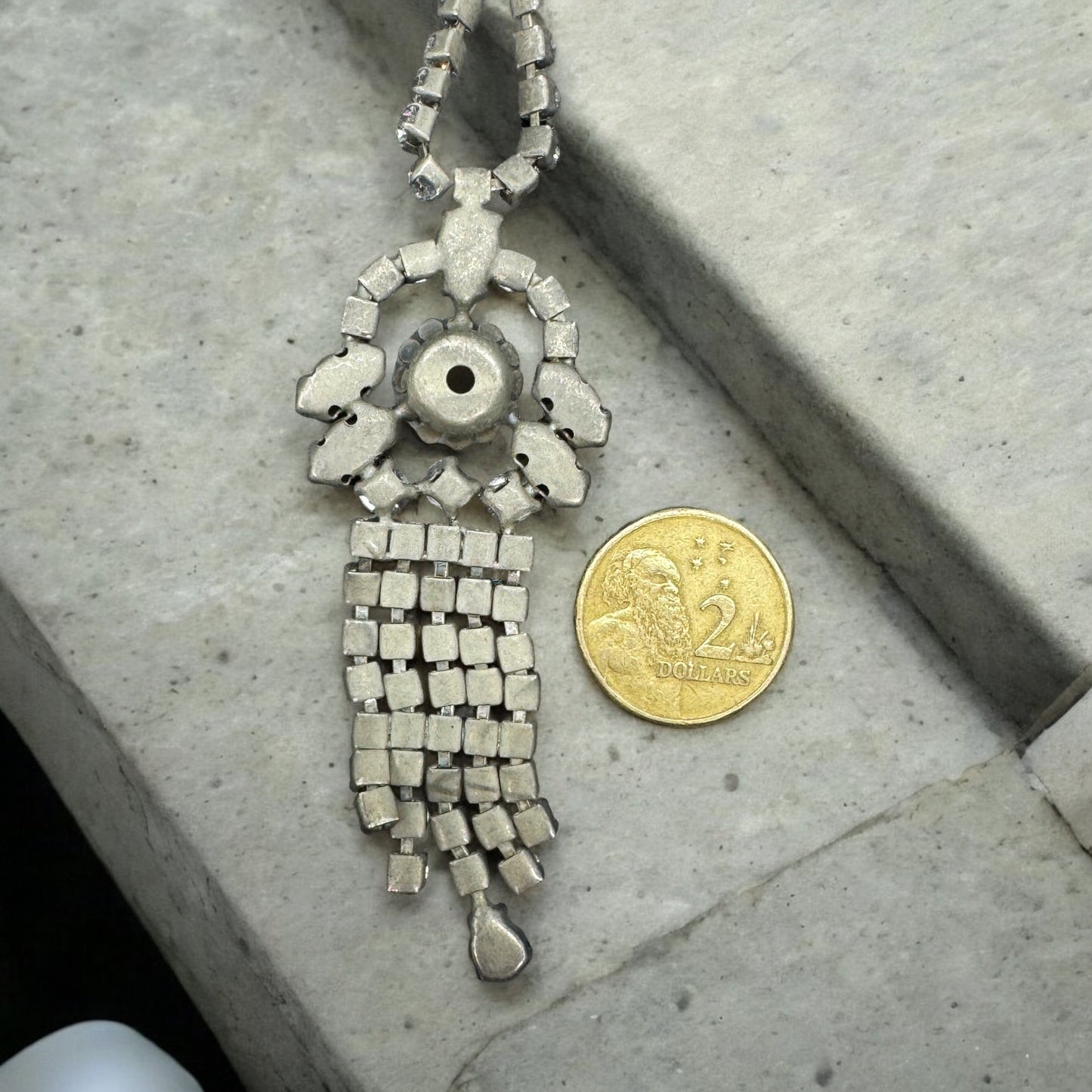 Vintage Rhinestone Pendant