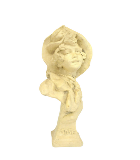 TOTO Art Nouveau Plaster Bust