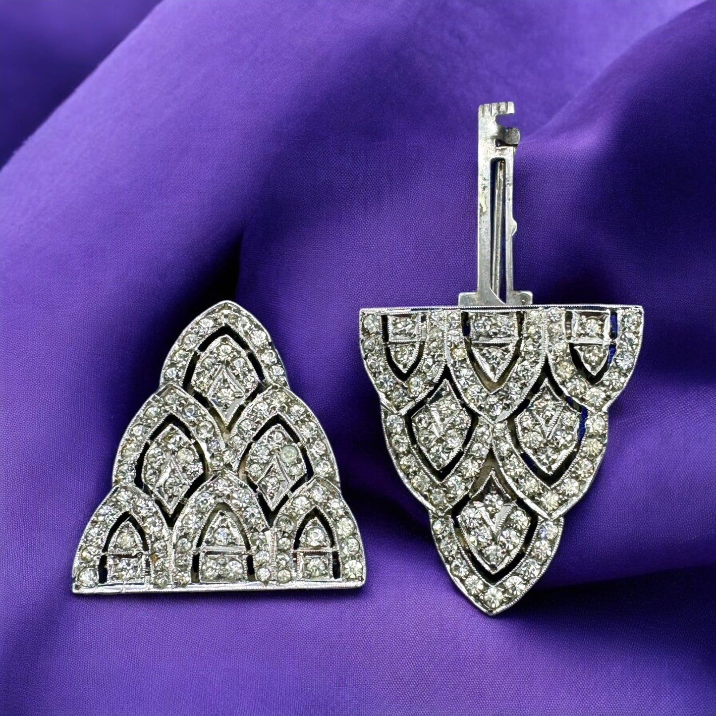 1920s Sterling Silver England Art Doco