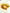 Amber Glass Horseshoe Float