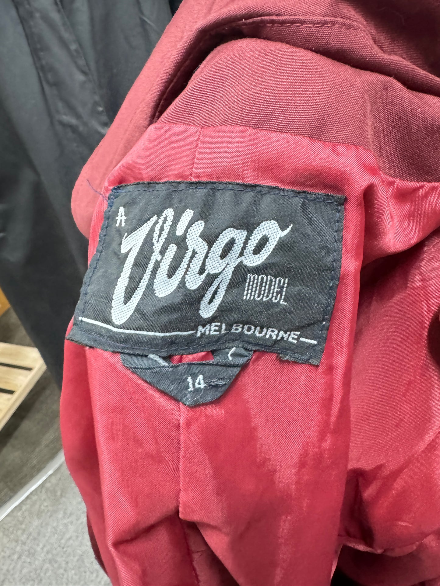 Maroon Virgo trend Coat