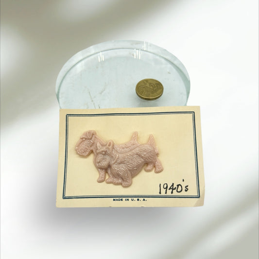 1940s Dog Brooch