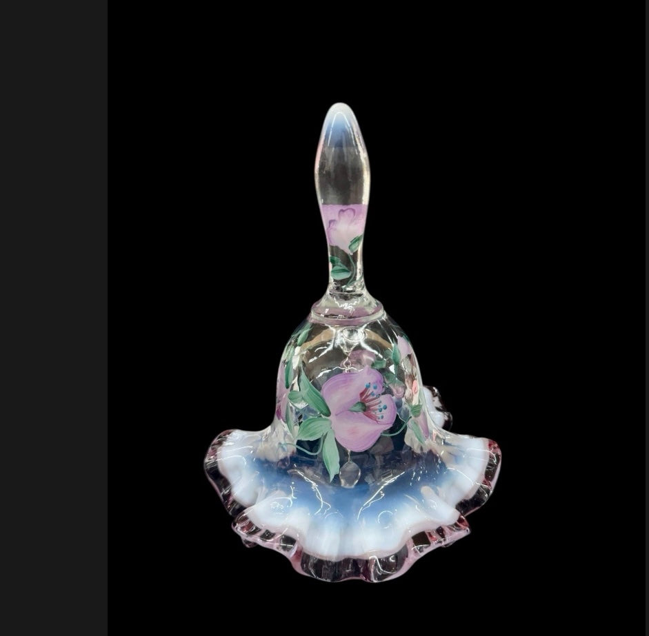 Fenton Hand painted Bell