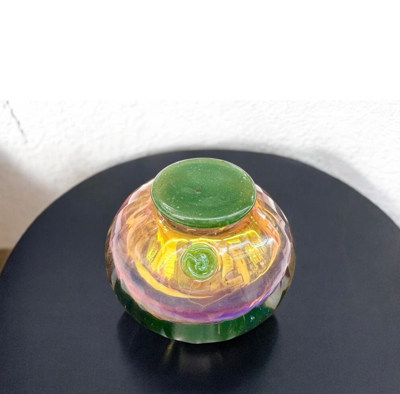 Richard Clements perfume bottle,  Purple Orange Color