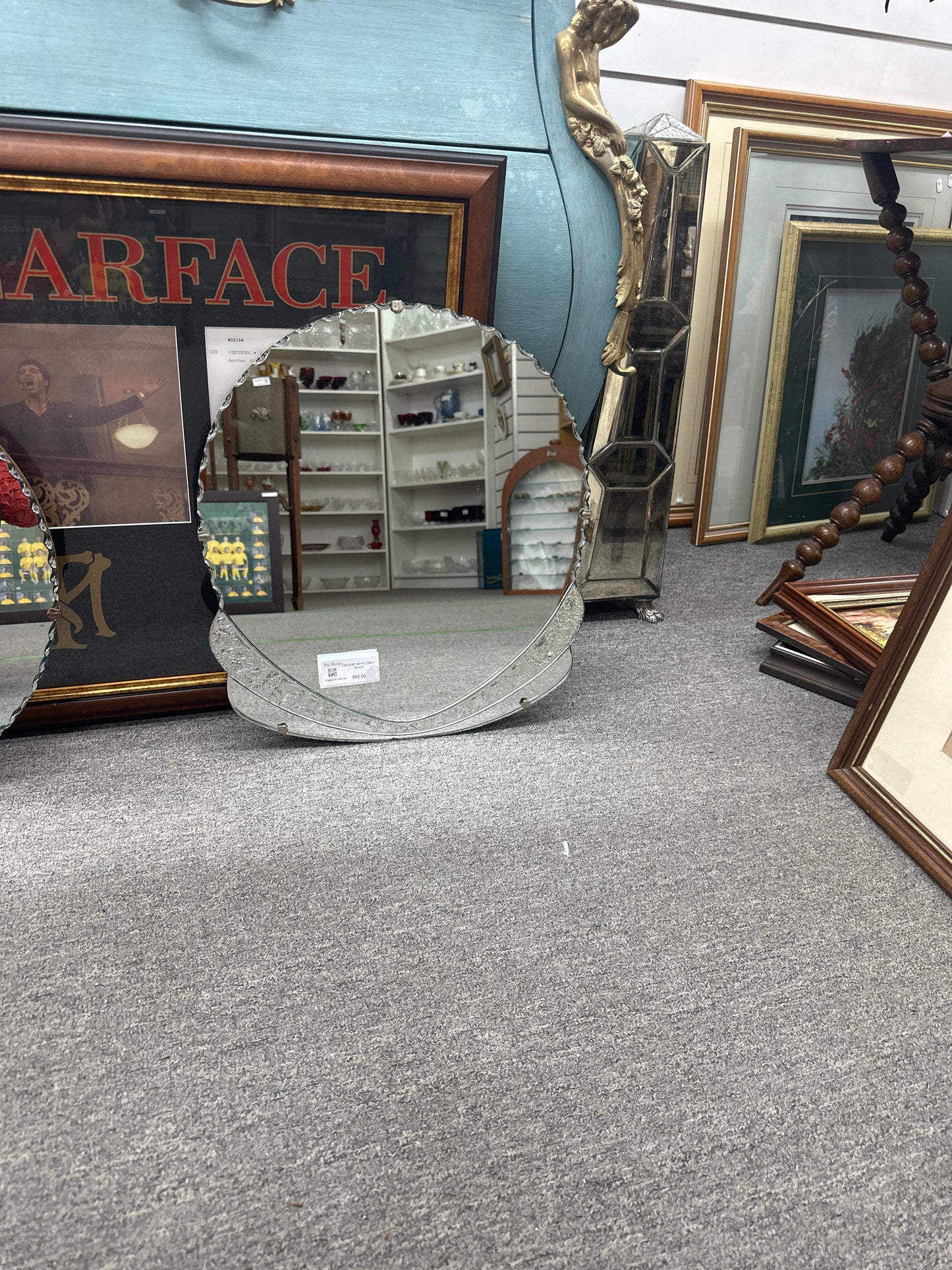 Decorative  Art Deco Mirror