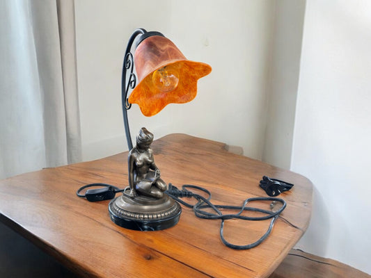 Cold Cast Bronze Lamp