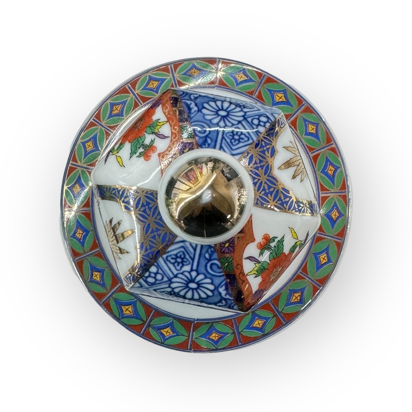 Japanese Imari Lidded Vase