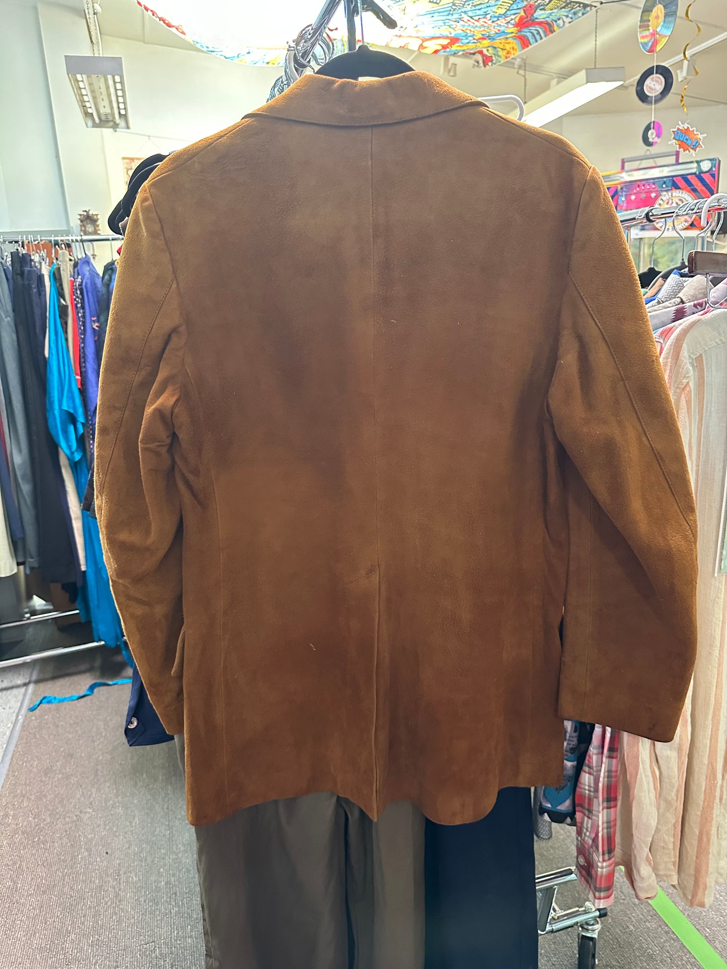 Vintage 1970s Stephen Dattner Tan Suede Jacket