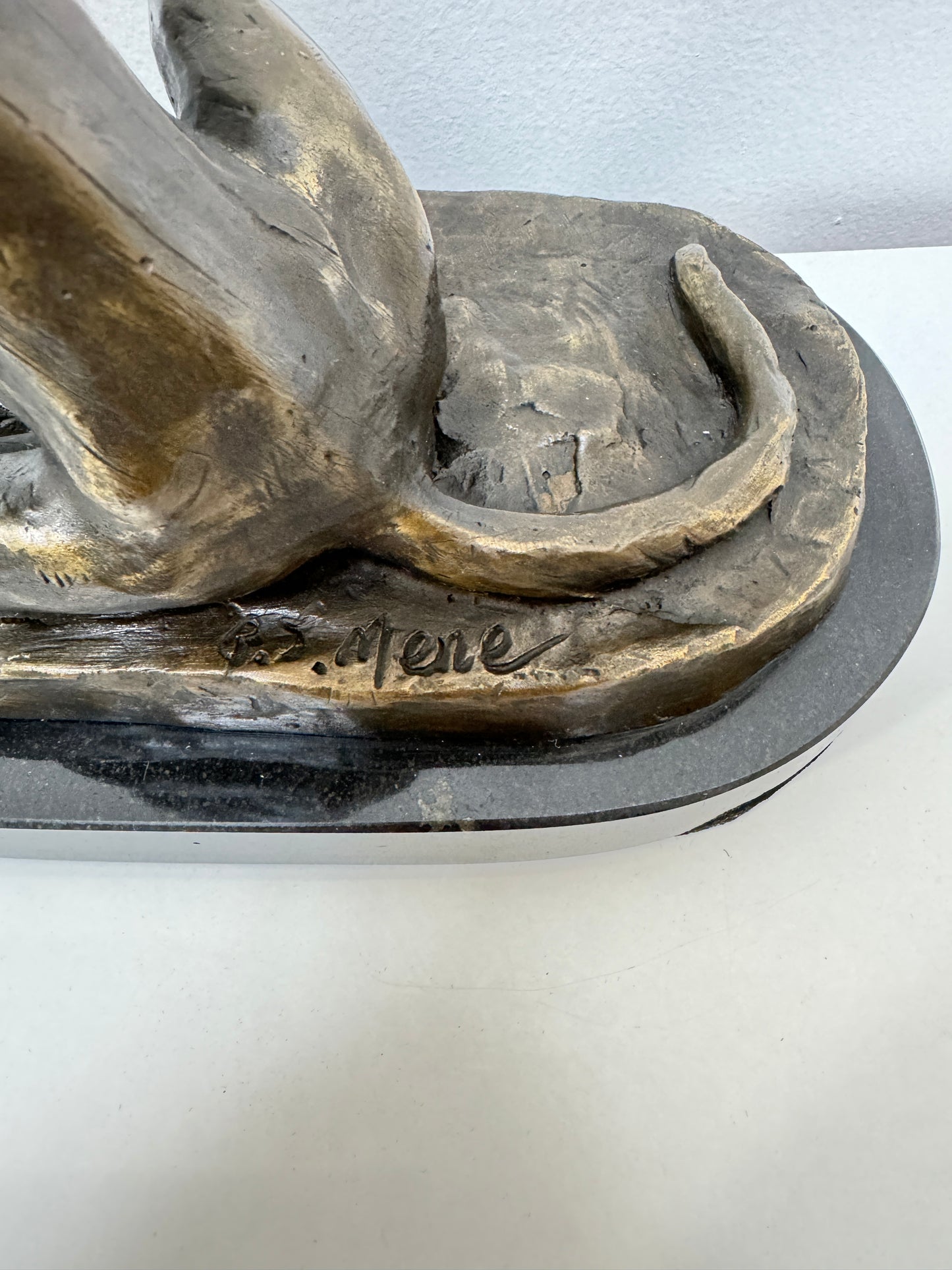 The Setter, Bronze Sculpture