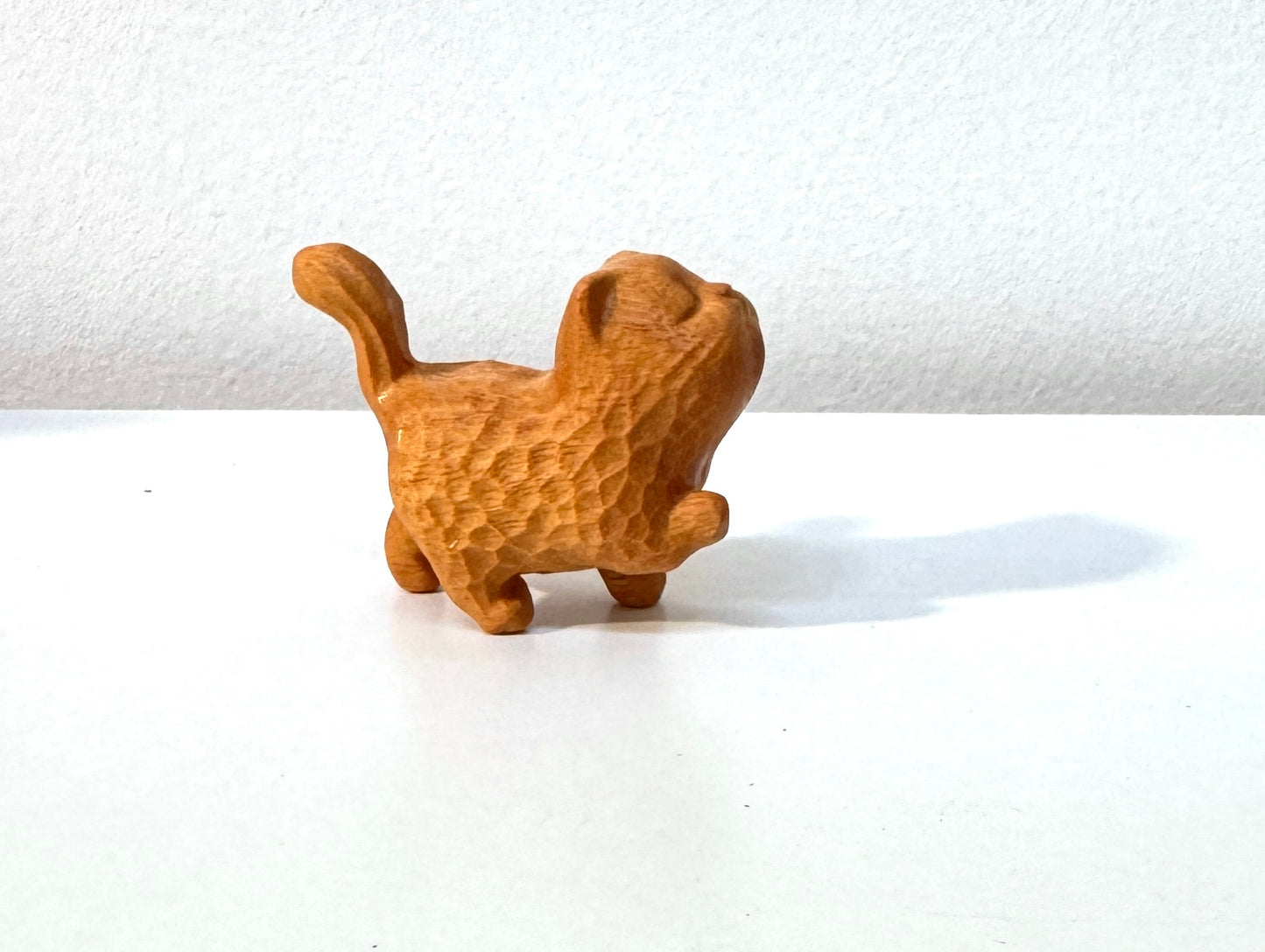 Cute Wooden Walking Cat
