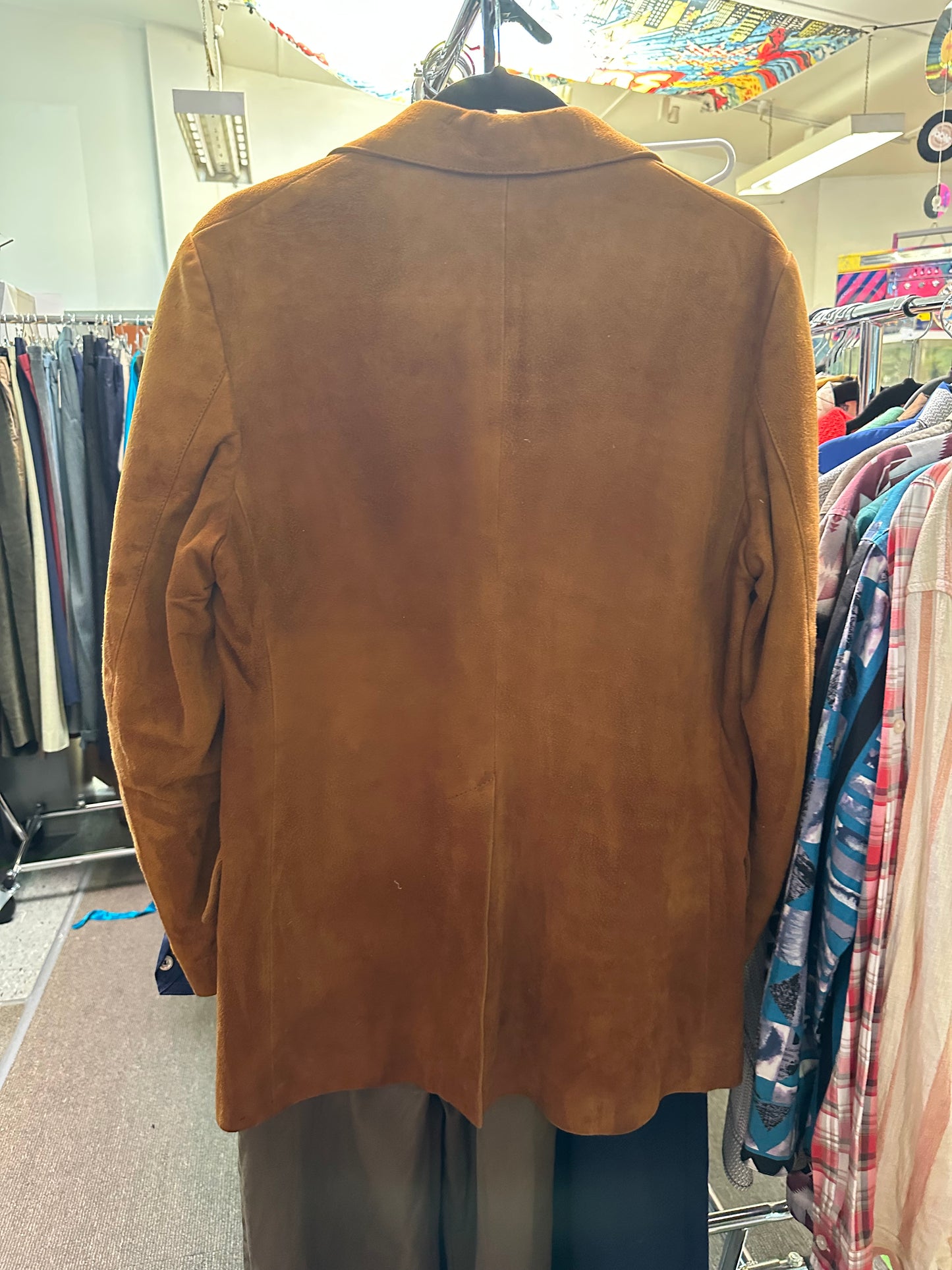 Vintage 1970s Stephen Dattner Tan Suede Jacket