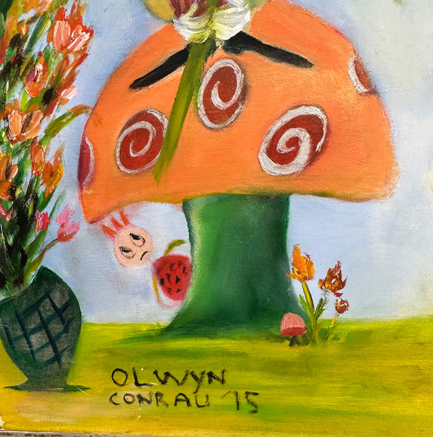 Signed Oil Painting by Olwyn Conrau