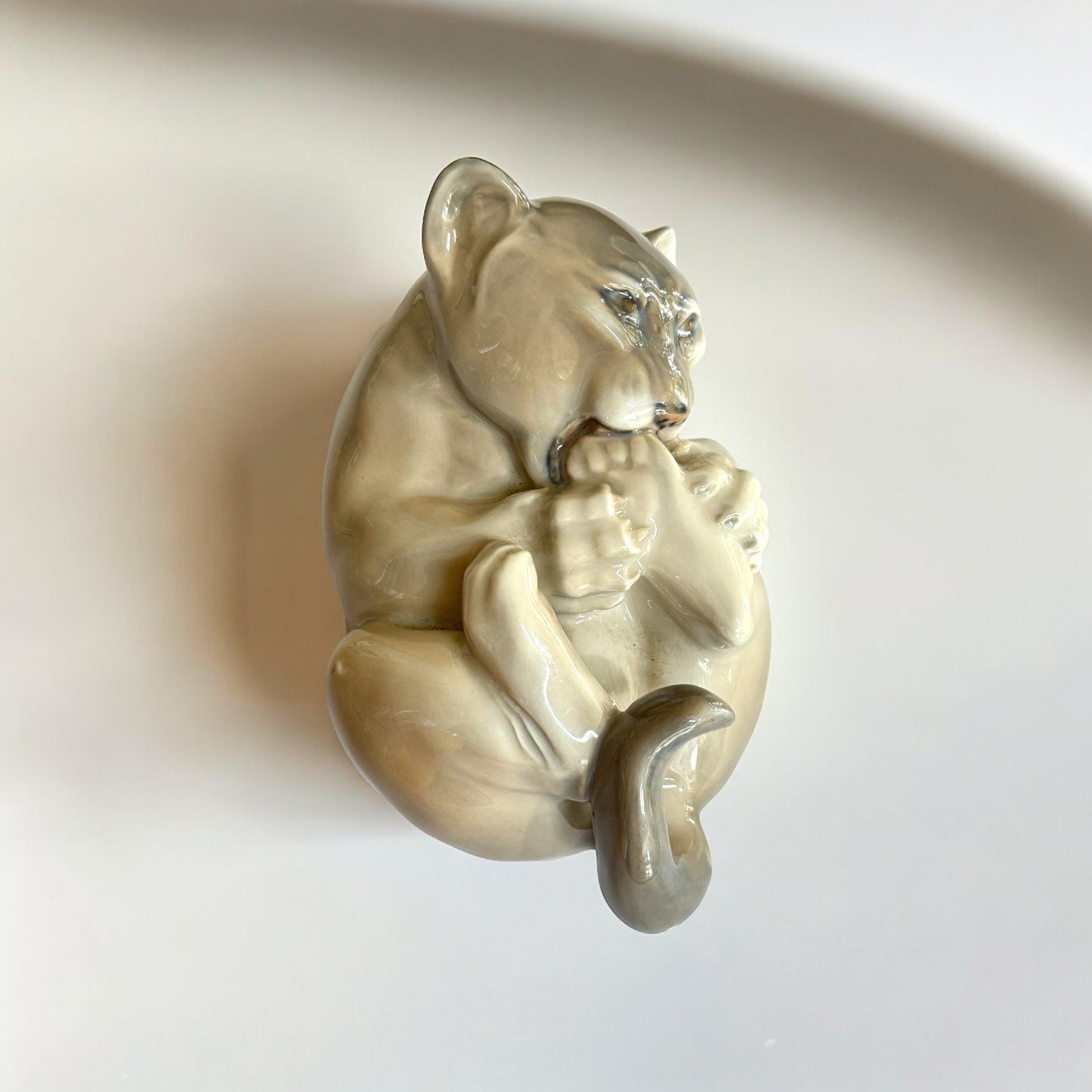 lion cub by knud kyhn 1966 for Royal COPENHAGEN 2596