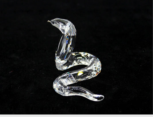 Retired 2004 Swarovski Cobra Figurine,W/t Original Box