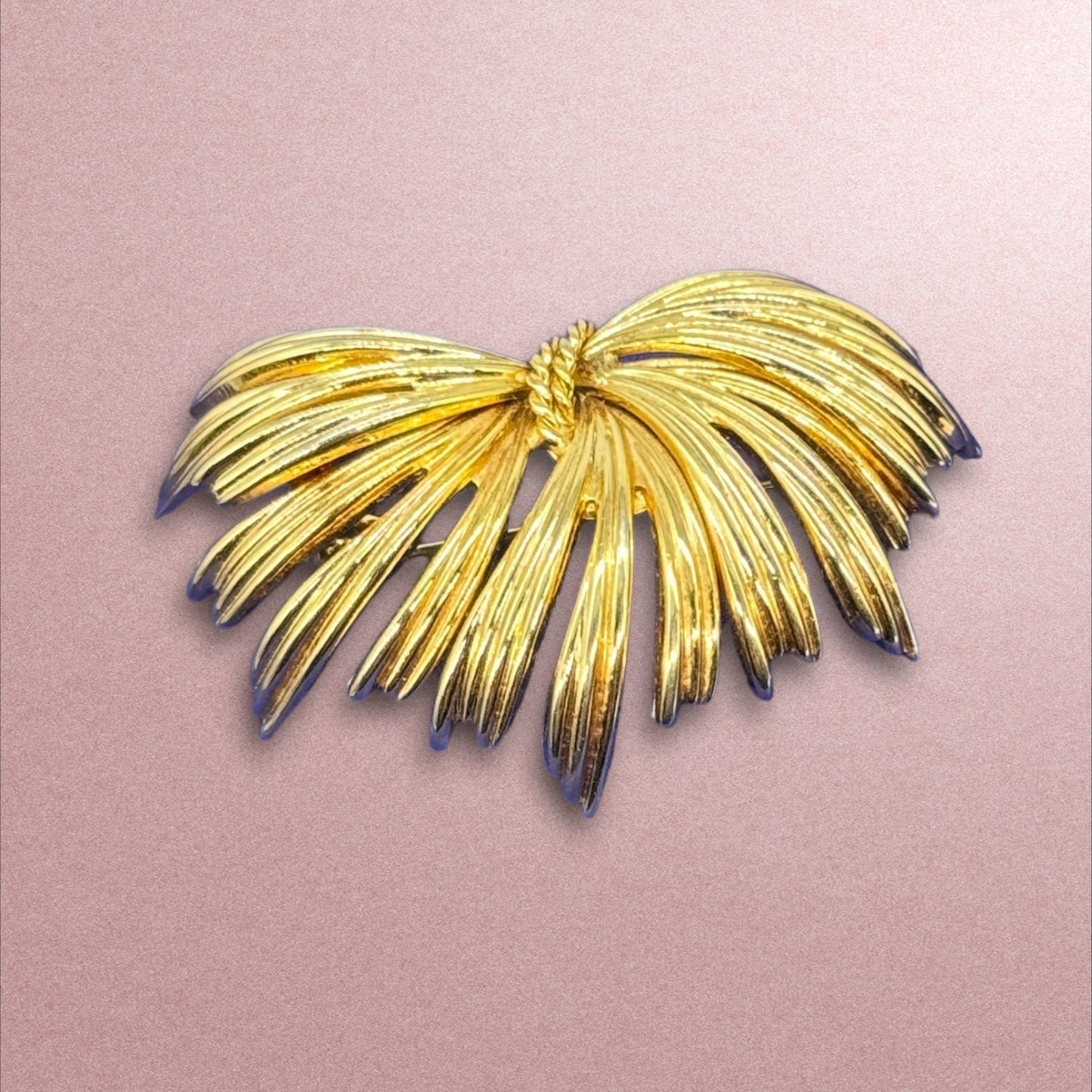 Gold Tone Brooch