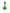 Art Deco Uranium Glass Perfume Bottle