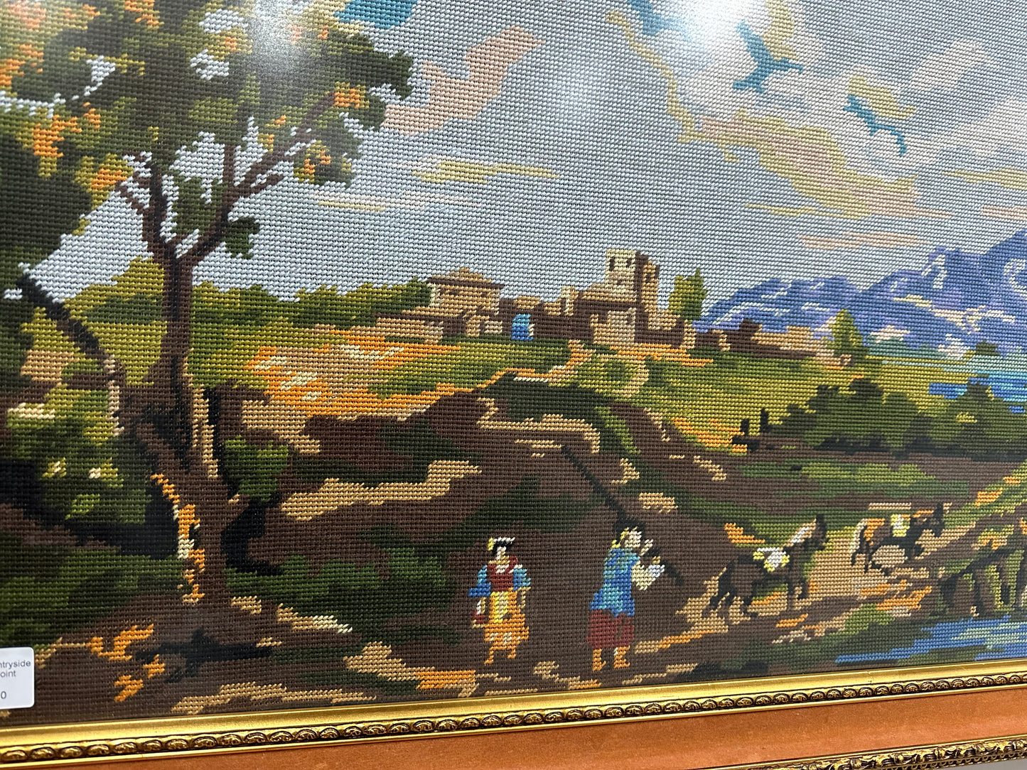 120cmL*60cm French Countryside Needlepoint