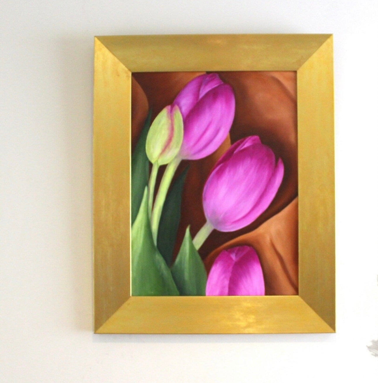 80*65cm Tulip Oil Painting,