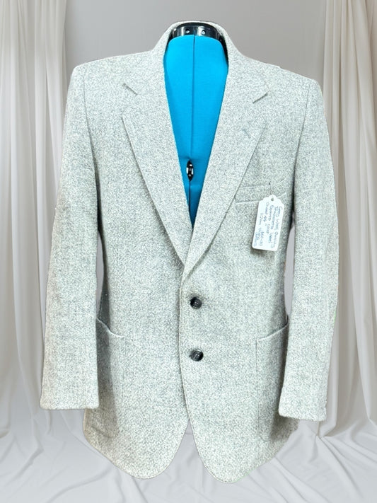 Travellers Label Grey Wool Quality Sports Coat