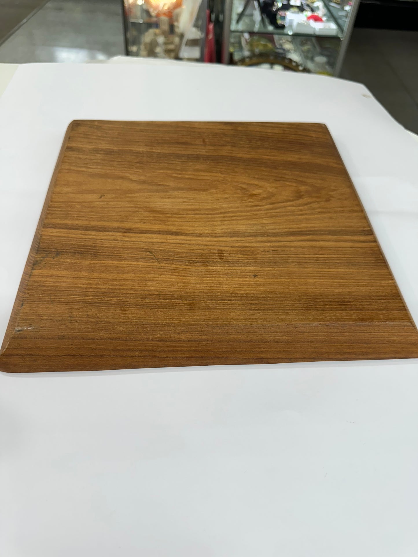 Mid Century Scandinavian Wooden Snacks Serving Tray,