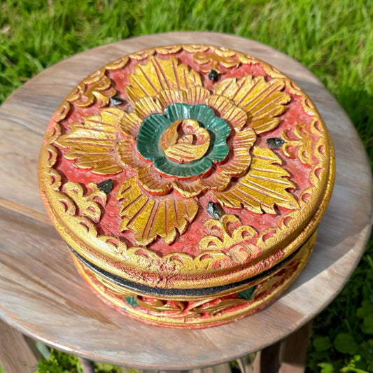 Wooden Box Red