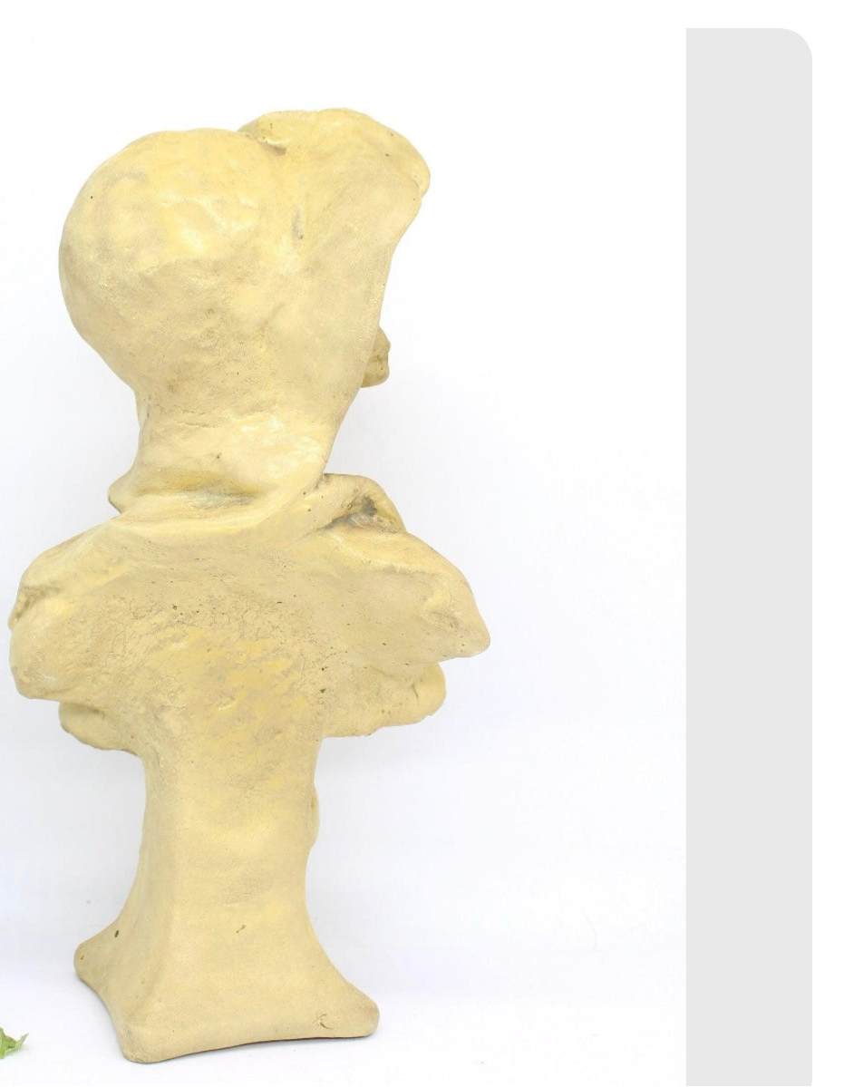 TOTO Art Nouveau Plaster Bust