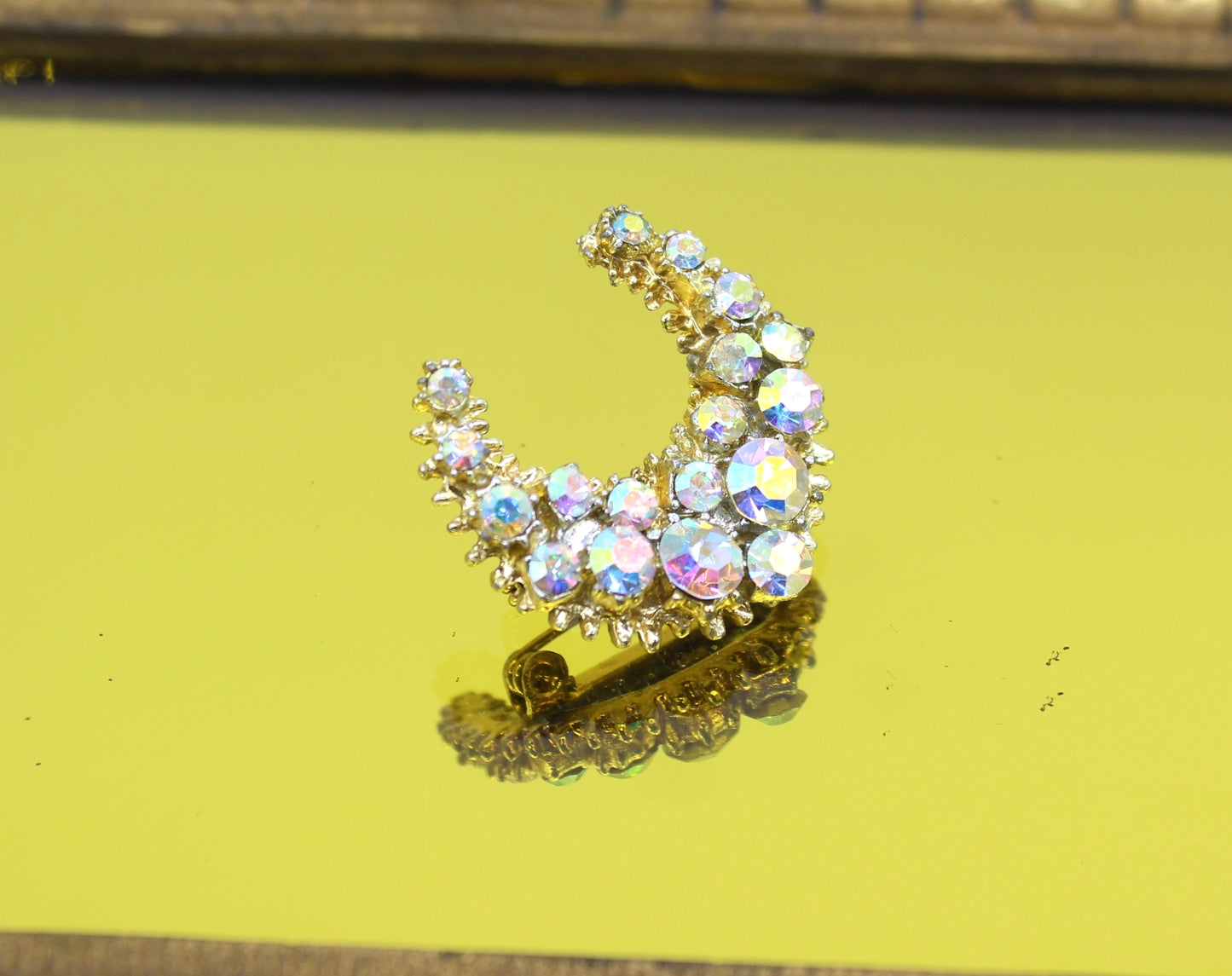 Horseshoe diamond Brooch