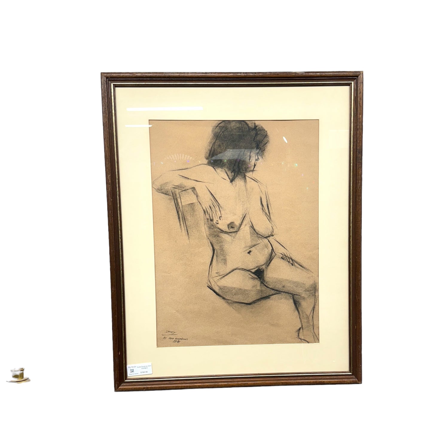 Nude Study Portrait by Wim Kortland