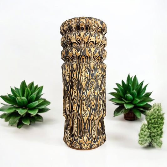 Maori Ponga Vase