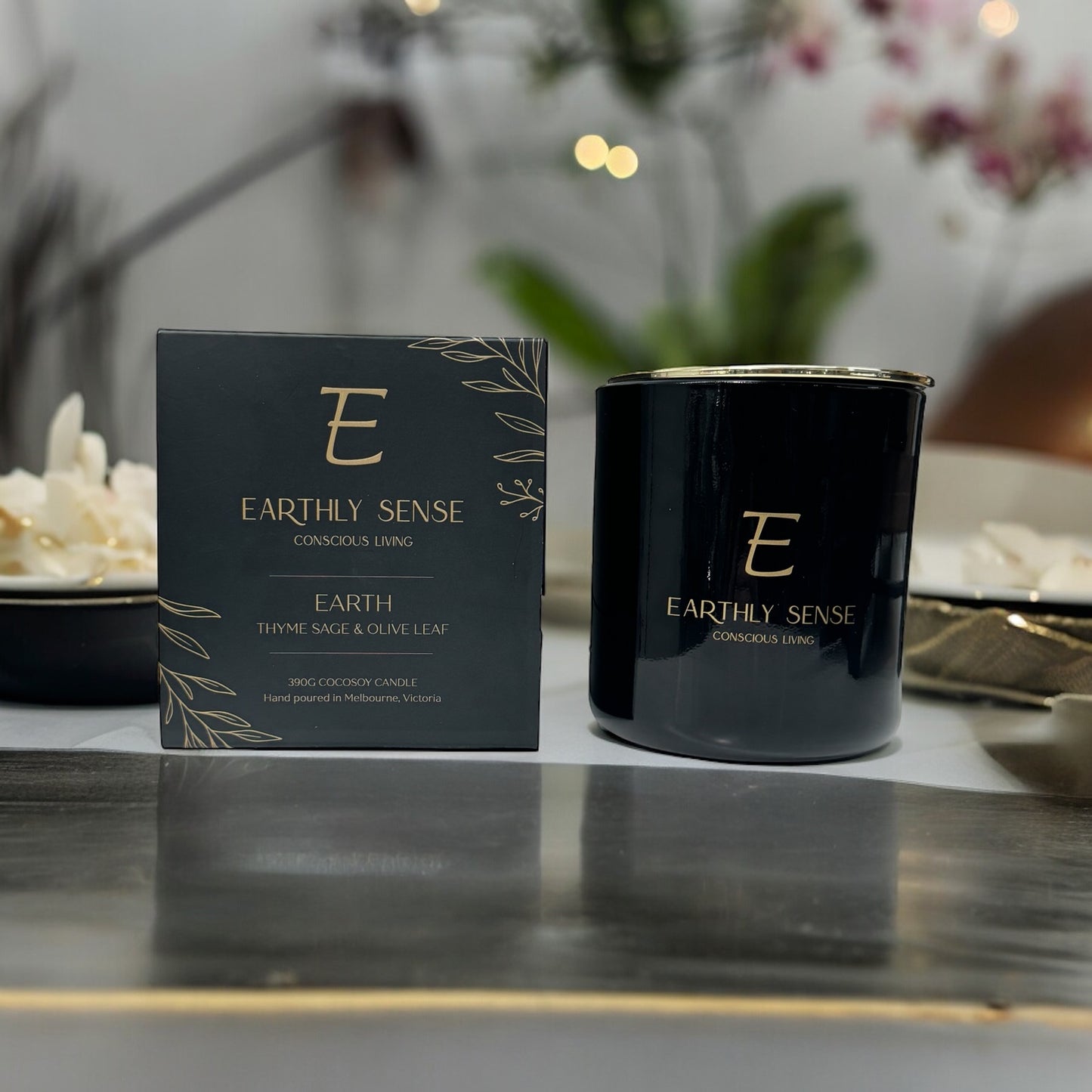 EARTH- Thyme Sage & Olive Leaf 390g