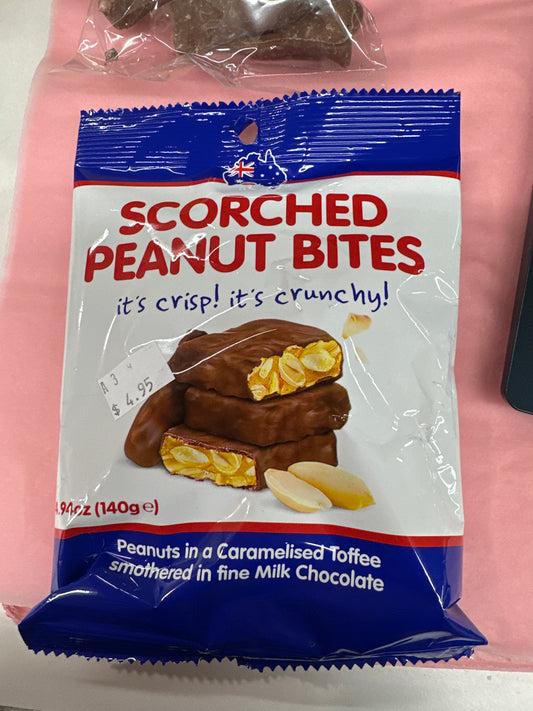 Scorched Peanut Bites