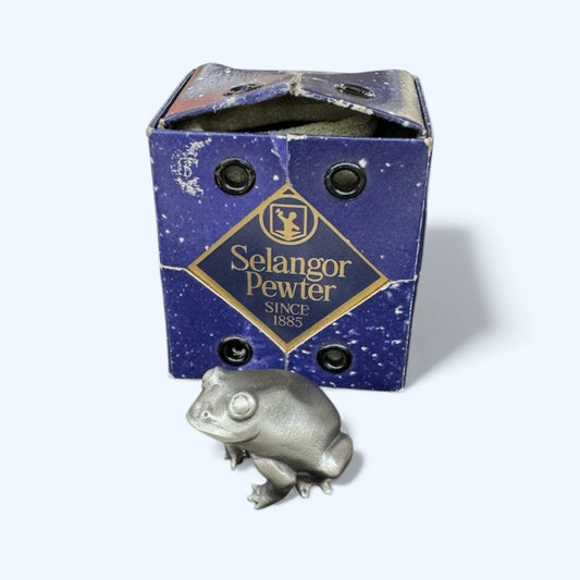 selangor Peter frog with original box,garden decor