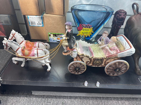 Japan Horse & Cart Music Box