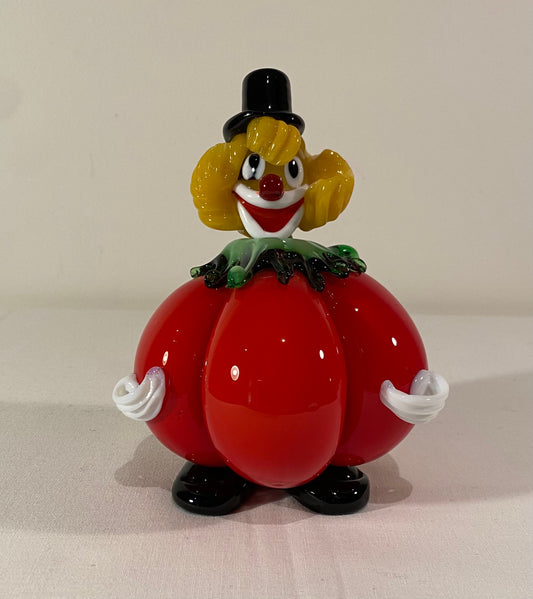 Murano Red Tomato Clown