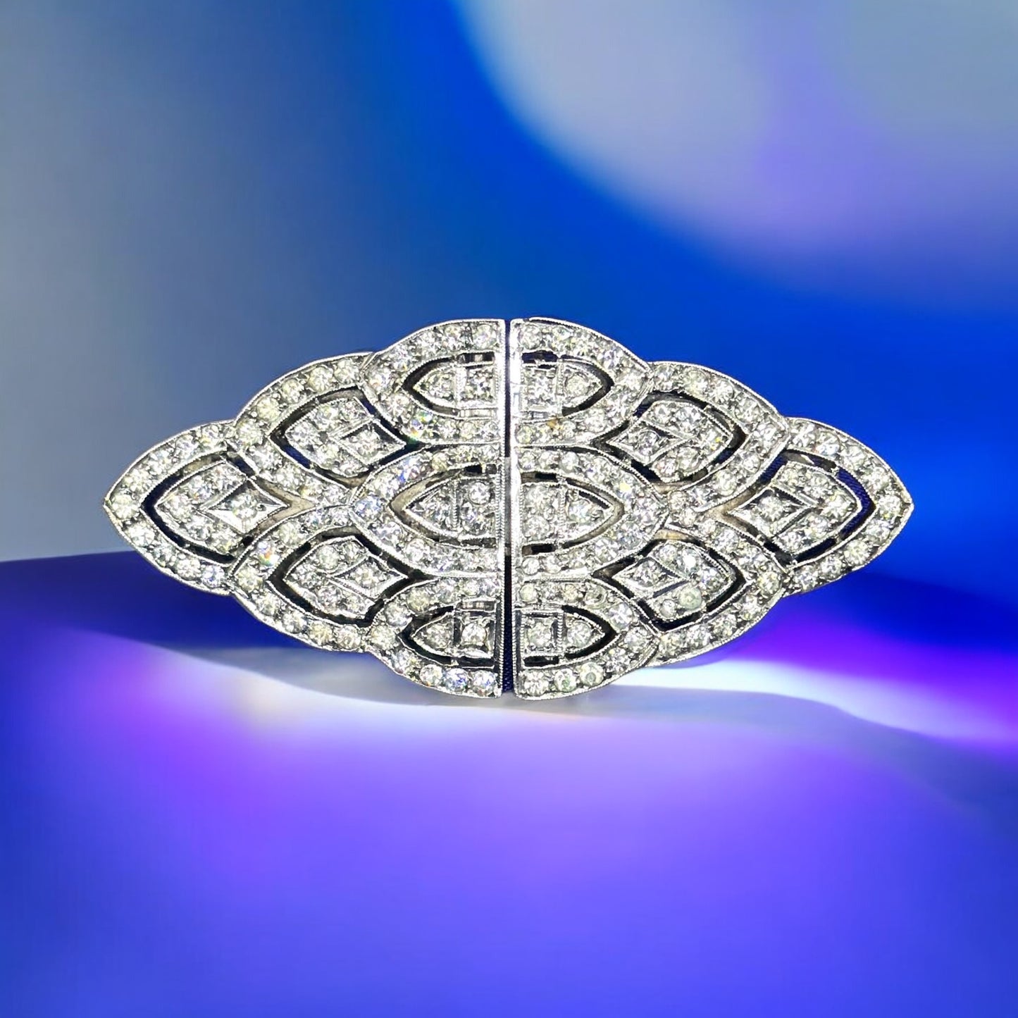 1920s Sterling Silver England Art Doco