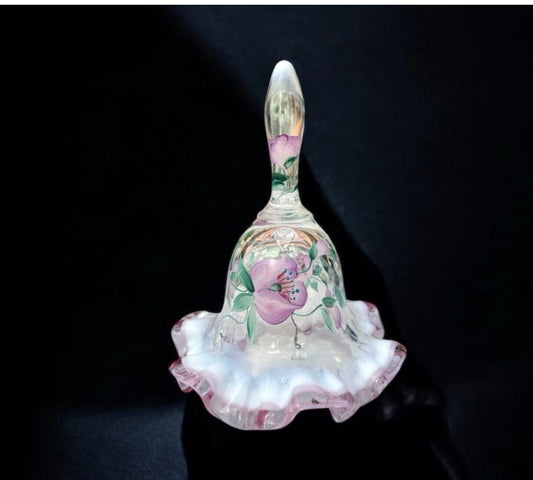 Fenton Hand painted Bell