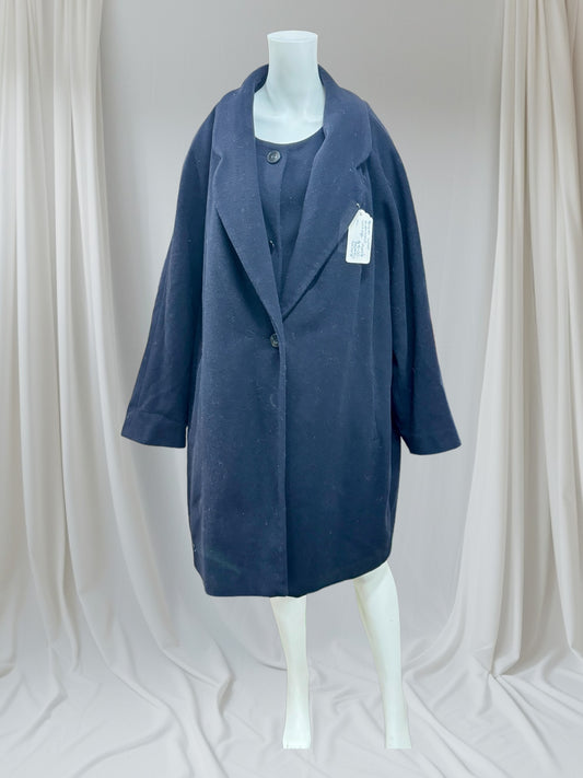 Vintage 1960s Wool Overcoat