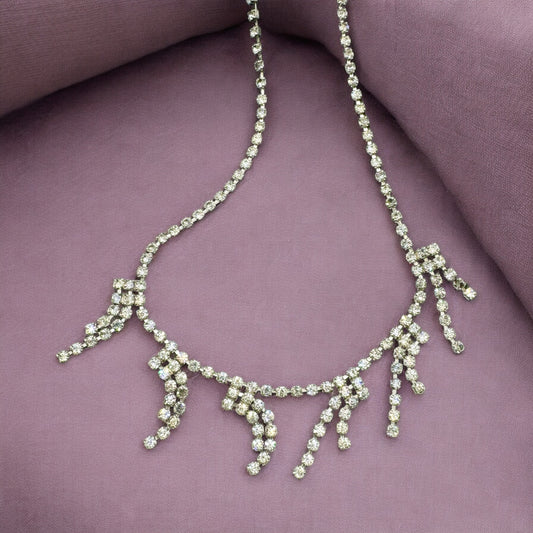 Vintage Rhinestone Necklace