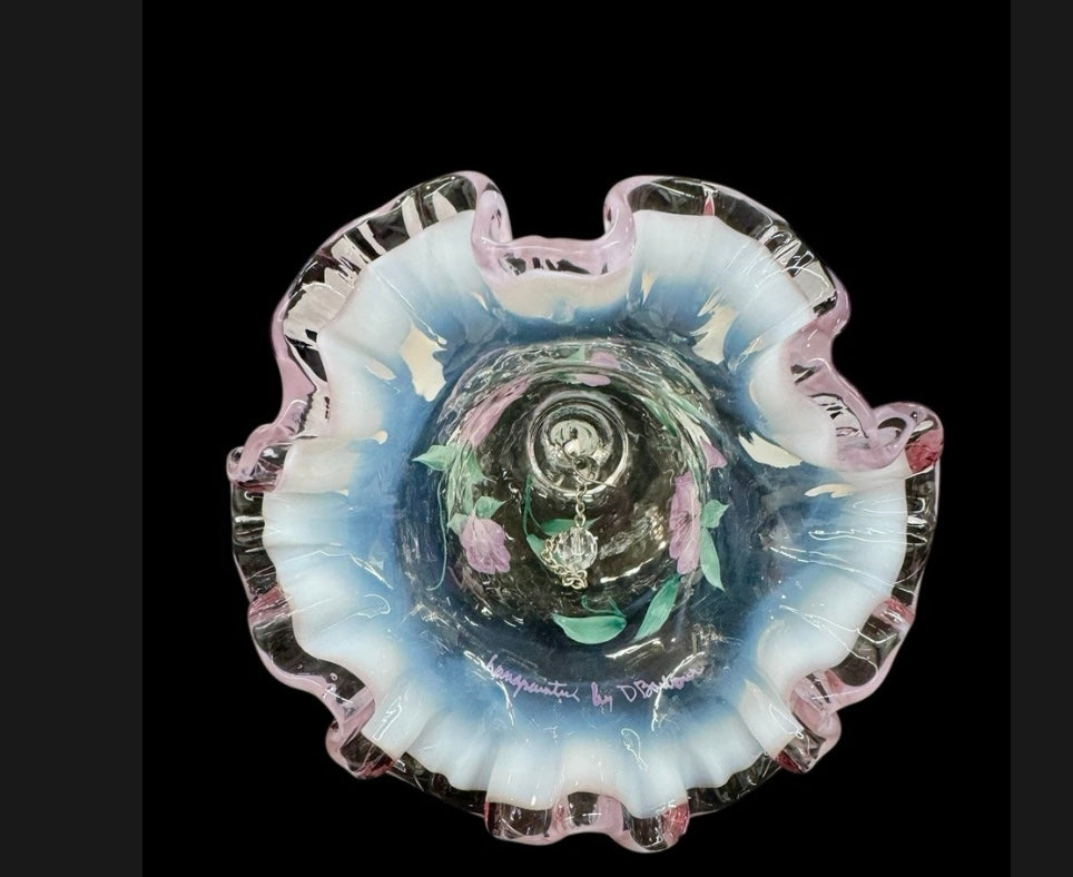Fenton Hand painted Bell