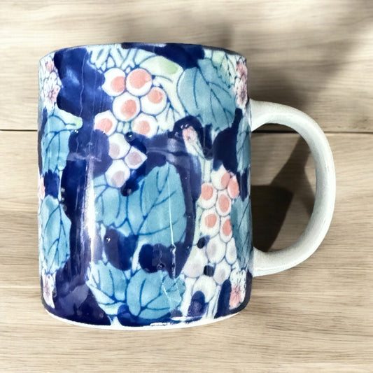 Chinese blue mug