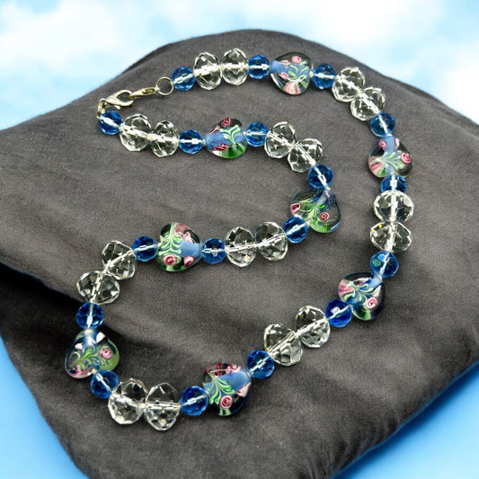 Floral Crystal Beads