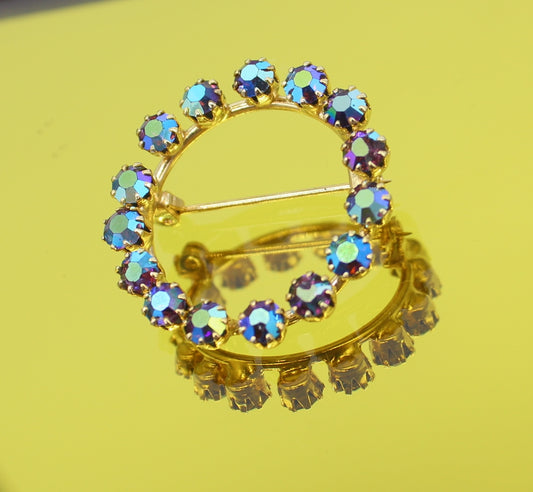 Vintage USA Aurora  Brooch