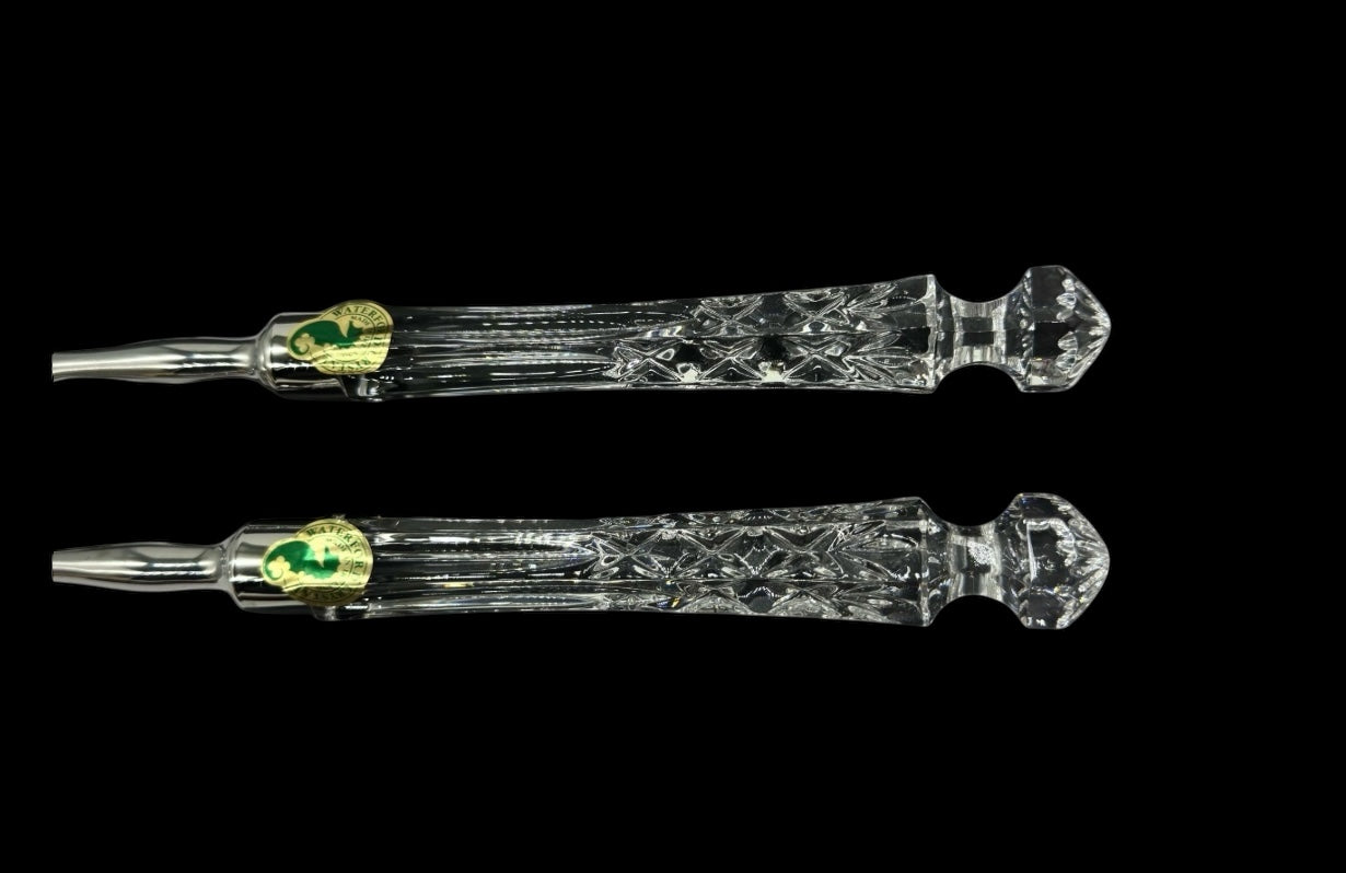 Waterford Crystal Lismore Salad Set, Waterford Lismore Bridal Salad Set, Waterford 7209120023, Serving Spoons, Lismore, New in Gift Box