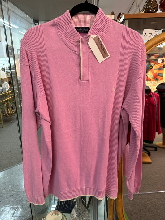 Carte Blanche Mauve Cotton Knit – French Label – Size M–L