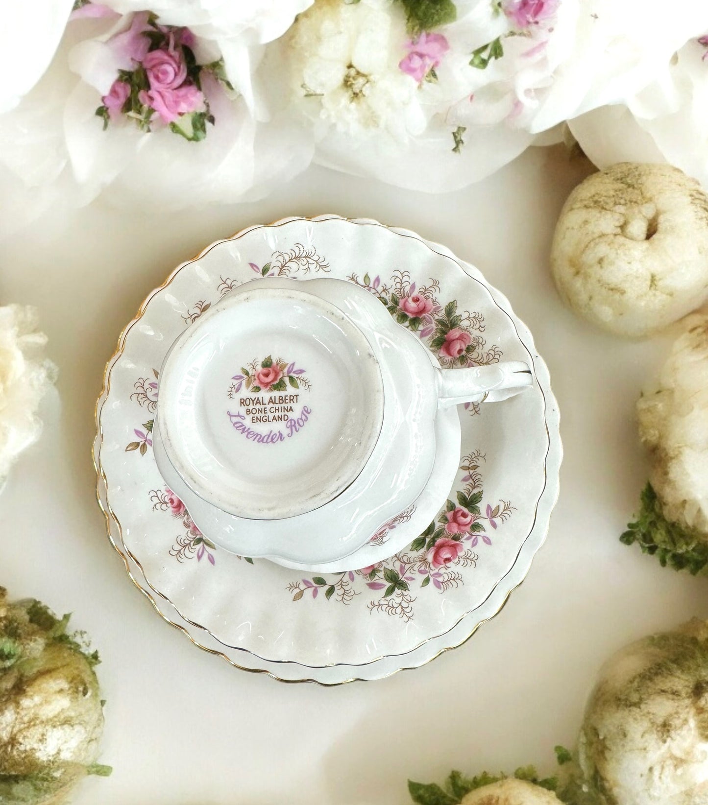 Royal Albert Lavender Rose Trio