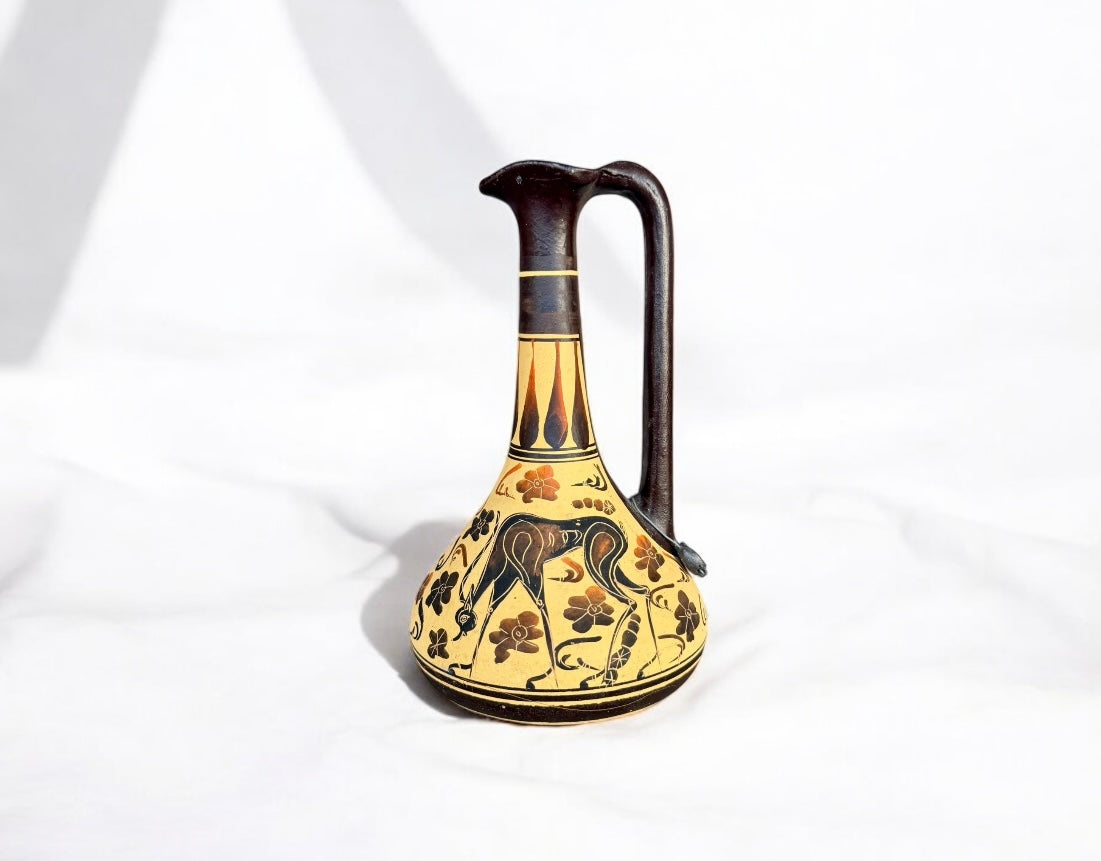 Greek Corinthian-Style Terracotta Jug