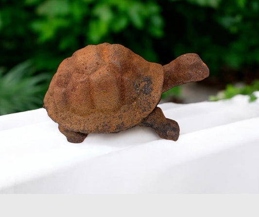 Cast iron Turtle Statue , Garden decor